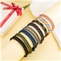 8 pièces bracelets tressés cool kit pour homme femme, cordon de corde marine coloré bracelet de surf nautique pour hommes garçon