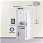 serrure électromagnétique pour porte en verre/bo