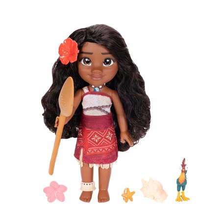 Disney - Vaiana 2 - Poupée Chantante Vaiana Grande Taille - Figurine Articulée 40 cm - Chanson Le Bleu Lumière - Tenue Éclatante