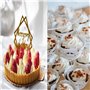 36 pièces Poche a Douille Patisserie Kit, Douilles Patisserie, Ustensiles à Pâtisserie, DIY Patisserie Accessoire Kit, Professio