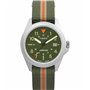 Timex Expedition Montre Unisexe 36 mm - Bracelet en Tissu Vert à glissière