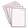Papier à Lettres de Voyage Vintage avec Enveloppes Assorties, Lot de 48