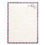 Papier à Lettres de Voyage Vintage avec Enveloppes Assorties, Lot de 48
