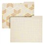 Paper Junkie Lot de 12 dossiers de fichiers colorés et décoratifs en feuille d'or, format lettre (24,1 x 29,2 cm) – Dossiers à o