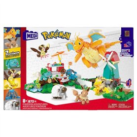 Mega Pokémon Adventures & Discoveries Assortiment Inclus 7 Personnages Pokémon