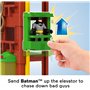Fisher-Price Imaginext DC Super Friends Batman, ensemble de jeu Crime Alley avec figurines et accessoires pour enfants d'âge pré