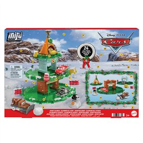 Mattel Disney · Pixar Cars Calendrier de l’avent Mini Racers avec 24 éléments