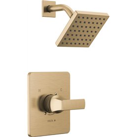 Delta Faucet Velum 14 Series Ensemble de robinet de douche doré à fonction unique