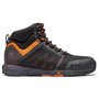 Timberland PRO Homme Radius Chaussures Fire and Safety Shoe, Noir et Orange, 40 EU