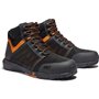 Timberland PRO Homme Radius Chaussures Fire and Safety Shoe, Noir et Orange, 40 EU