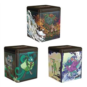 Pokémon Lot de 3 boîtes empilables de cartes à collectionner