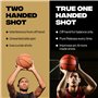 Crown x Starr Accessoire d’entraînement au Lancer de Basket-Ball pour droitier Élimine Les interférences de la Main Passive avec