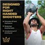 Crown x Starr Accessoire d’entraînement au Lancer de Basket-Ball pour droitier Élimine Les interférences de la Main Passive avec