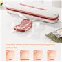 Sac Sous Vide Alimentaire Rouleau - 3 Rouleaux 15/20/25 x 300cm Film Sous Vide Alimentaire Pour Sacs Congelation Poche Mise Sous