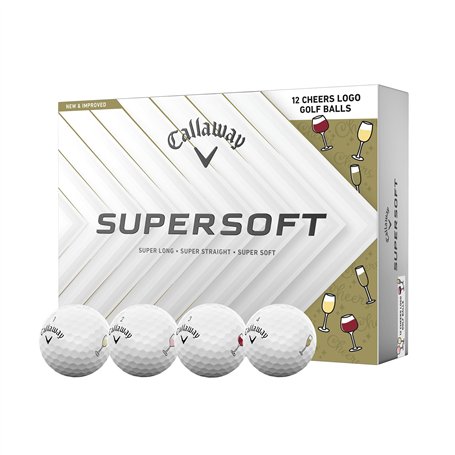 Callaway Balle de golf ultra douce « Cheers » 2025
