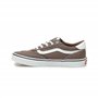 Vans Mixte enfant Brooklyn Ls Basket, Canvas Deep Taupe, 38 EU