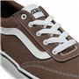 Vans Mixte enfant Brooklyn Ls Basket, Canvas Deep Taupe, 38 EU