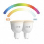 Ampoule à Puce SPC AURA450 RGB GU10 WiFi 5,5W 76,99 €