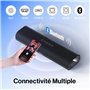 OXS Thunder Lite Barre de Son de Jeu PC pour TV avec Son Surround virtuel, 2 Pilotes de Gamme complète, Tube de Basse, Design Co