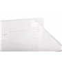 KROYBE Distributeur de bouchons d'oreille - Support mural ou support en acrylique avec couvercle pour doigtiers, accessoires, jo