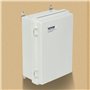 VEVOR Boîte de jonction électrique, 300x200x180 mm boîtier électrique plastique ABS couvercle à charnière, loquet en acier inoxy
