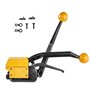 VEVOR Outil de cerclage en acier pour largeur 12,7-19 mm 3 en 1 (tendeur, sertisseur, coupeur) machine à emballer manuelle pour 