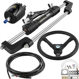 VEVOR Kit de Direction Hydraulique pour Bateau 300 HP