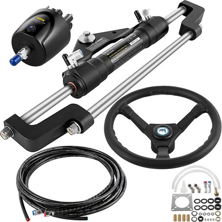 VEVOR Kit de Direction Hydraulique pour Bateau 300 HP