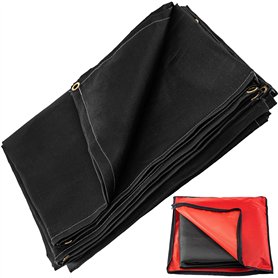 VEVOR Couverture de soudage en Fibre de Verre de 1