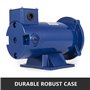 VEVOR Moteur CC 1/2 HP Moteur à aimant permanent Vitesse nominale 1750 tr/min Moteur électrique 90 V Boîtier bleu Facile à insta