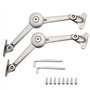 VEVOR Outil d'Alignement de Roues 2PCs Système de Réglage de Parallélisme en Inox Plaques de Réglage de Carrossage Précises avec