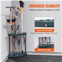 VEVOR Support Range Outils de Jardin 19 Emplacements Porte-outils de Garage en PP pour Rangement, Organisation, Stockage des Coi