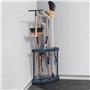 VEVOR Support Range Outils de Jardin 19 Emplacements Porte-outils de Garage en PP pour Rangement, Organisation, Stockage des Coi