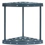 VEVOR Support Range Outils de Jardin 19 Emplacements Porte-outils de Garage en PP pour Rangement, Organisation, Stockage des Coi