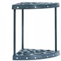 VEVOR Support Range Outils de Jardin 19 Emplacements Porte-outils de Garage en PP pour Rangement, Organisation, Stockage des Coi