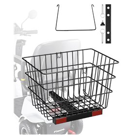 VEVOR Panier Arrière de Scooter de Mobilité Métallique Robuste