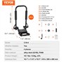 VEVOR Porte-Kayak pour Toit 2 Paires, Galerie de Toit à Pliage Rapide, Barres de Toit Souples en J, pour Planche de Surf, Canoë,