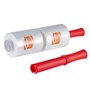 VEVOR Film étirable, 12,7 cm x 305 m, rouleaux de film transparent étirable et durable, lot de 2, calibre 80, film robuste étira