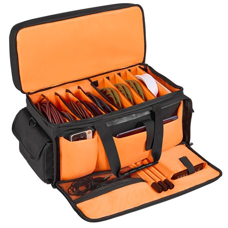 VEVOR Sac de rangement pour câbles DJ