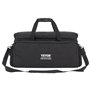 VEVOR Sac de rangement pour câbles DJ, tissu Oxford 1200D, sac de transport DJ, 9 séparateurs détachables, bandoulière rembourré