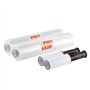 VEVOR Film étirable, 38,1 cm x 305 m, rouleaux de film transparent étirable et durable, lot de 2, calibre 60, film robuste étira