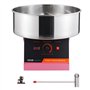 VEVOR Machine à barbe à papa électrique, 1000W, appareil à barbe à papa commercial avec bol en acier inoxydable et cuillère à su
