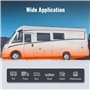 VEVOR Chauffage Diesel 12 V 24 V 8 kW Consommation 0,16-0,62 L/h Réchauffeur d'Air Diesel 8-36 ℃ Réglable 20-25 m² Contrôle Inte