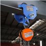 VEVOR Chariot Porte-palan Manuel, Charge 0,5 Tonne, Chariot à Poutre poussée 2 Roues, réglable pour Largeur Poutre I 63,5-139,7 