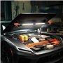 VEVOR Lampe de Travail LED Mécanicien 1450 lm Barre Lumineuse de Travail Sous Capot Rechargeable Magnétique sans Fil Portable 44