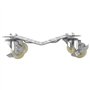 VEVOR Chariots de Manutention de Voiture, 2 pcs Capacité 500 kg Chariot de Déplacement, Plate-Forme 48x30 cm Chariot à Roues, Po