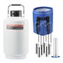 VEVOR Réservoir d'Azote Liquide 10 L