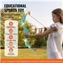 VEVOR Ensemble d'arc et flèches pour enfants, kit tir à l'arc lumineux à LED, avec 10 flèches à ventouse, cible debout, carquois