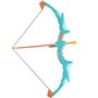 VEVOR Ensemble d'arc et flèches pour enfants, kit tir à l'arc lumineux à LED, avec 10 flèches à ventouse, cible debout, carquois