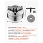 Mandrin Auto-centrage avec Plaque Support Adaptateur Filetée